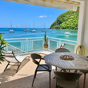 Ti Cabanon. Vue à Deshaies. , Deshaies Guadeloupe